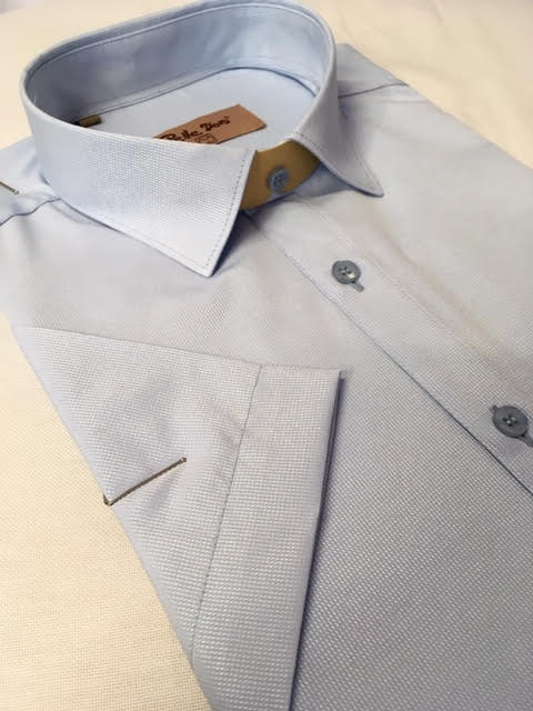 Világoskék pamut ing